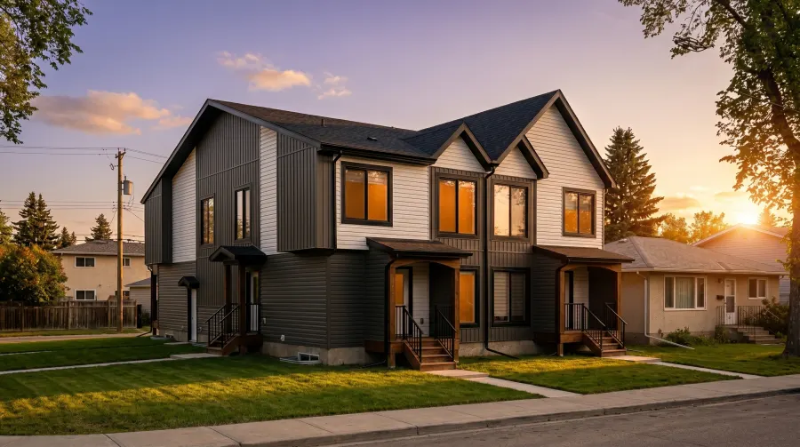 The Hillview — exterior rendering, angle 2 of 5